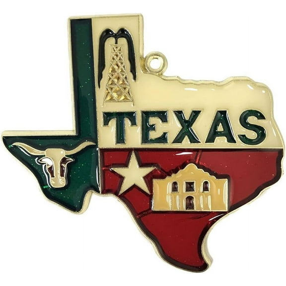 Texas Christmas Tree Ornament