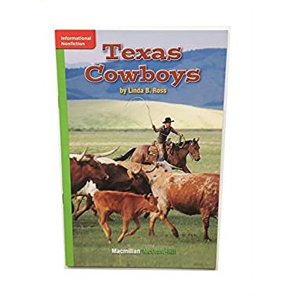 Pre-Owned Texas Cowboys, GR N, Benchmark 30, Lexile 670 9780022066697 Used