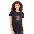 thumbnail image 1 of Texas Cowgirl Boots and Chutes Cute Womens Slim Fit Graphic Tee Brisco Brands S, 1 of 3
