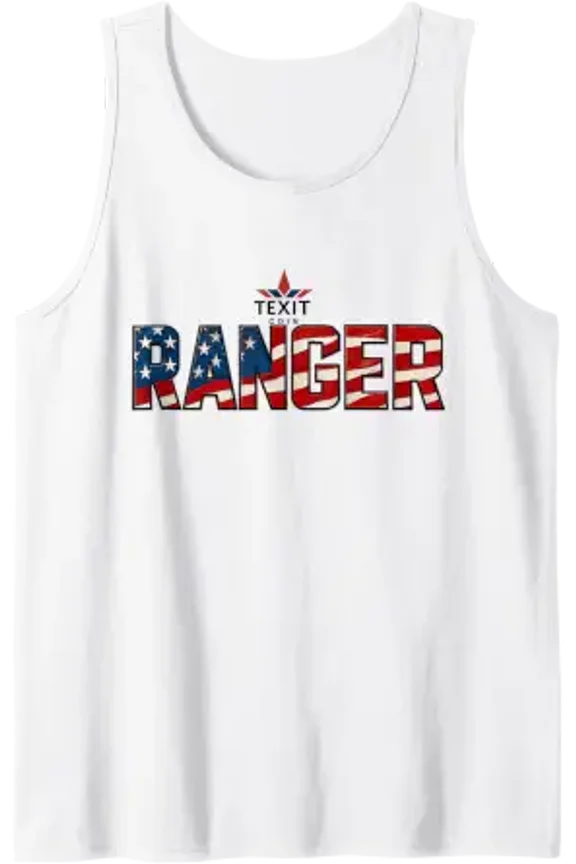 Texas Crypto Coin Ranger Tank Top Size S-3XL