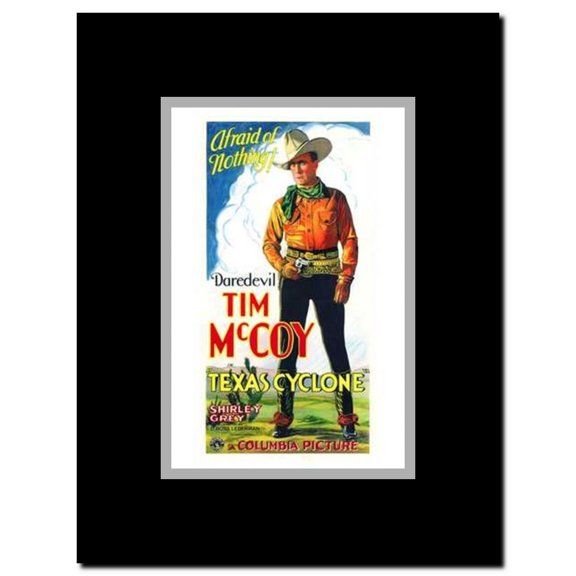 Texas Cyclone Framed Movie Poster