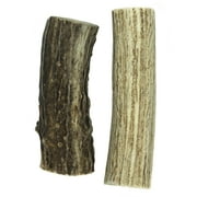 Texas Deer Antler Pen Blanks (2-PACK) Easy to Drill & Pro Quality for use on Lathes to Make Homemade Pens for Gifts (Pen Kit)