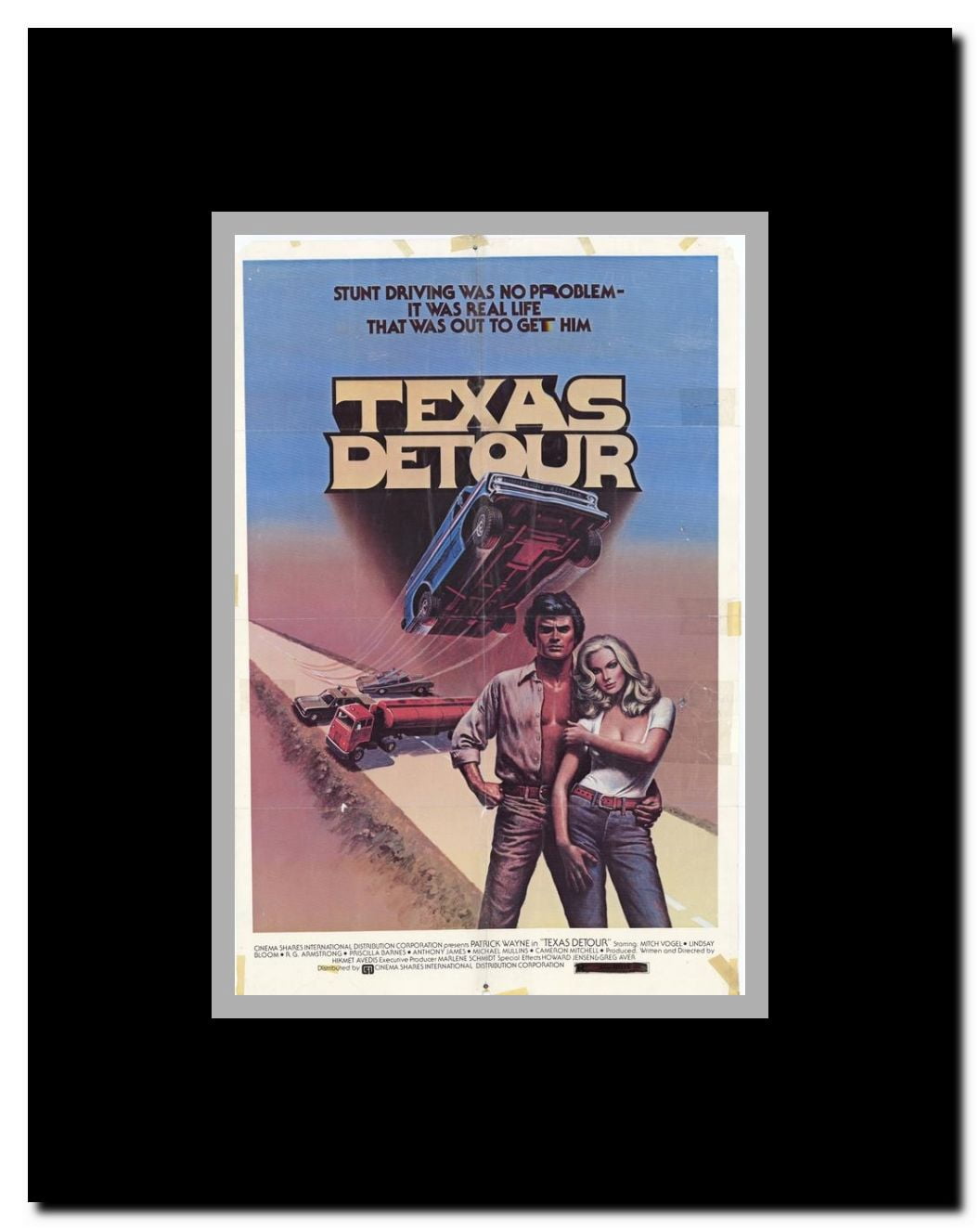 Texas Detour Framed Movie Poster