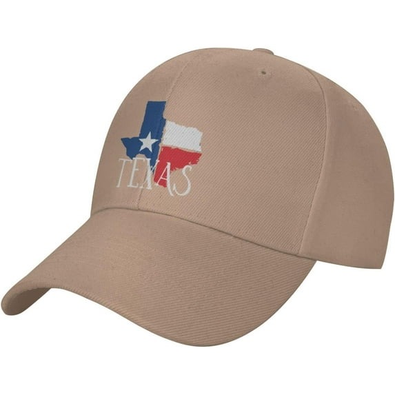Texas - Distressed Texas map Gifts Baseball Cap Men Hat Women Dad Hat Sun Hat Adjustable Trucker Hat Cowboy Hat Black