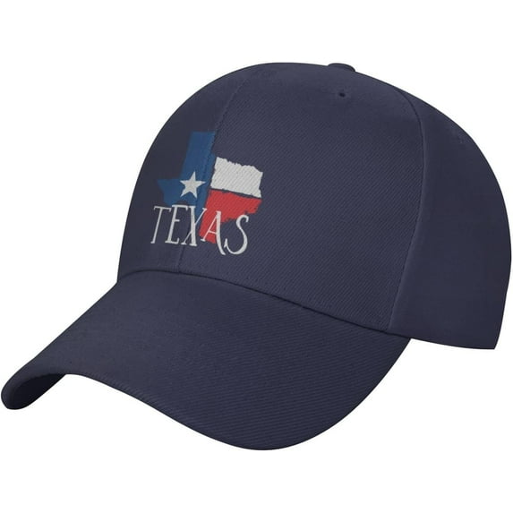 Texas - Distressed Texas map Gifts Baseball Cap Men Hat Women Dad Hat Sun Hat Adjustable Trucker Hat Cowboy Hat Black