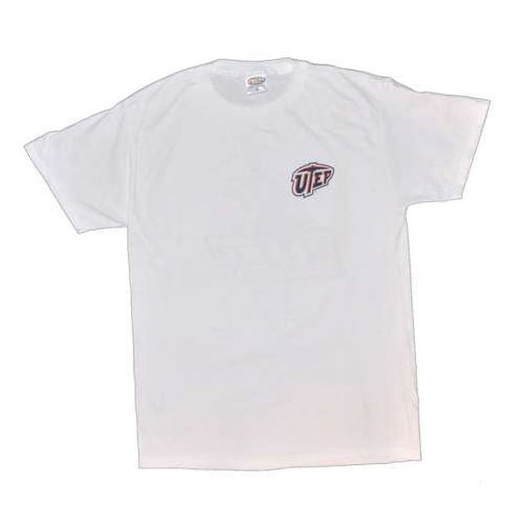 Texas El Paso Miners T-shirt - White With Full Back