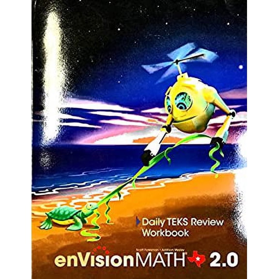 Pre-Owned Texas - EnVision MATH 2.0 - Daily TEKS Review Workbook - Kindergarten (Paperback) 0328782254 9780328782253