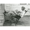 thumbnail image 1 of Texas Farmer Reading 'Progressive Farmer-Southern Ruralist' Magazine In Sept. 1931. Founded In 1886 History, 1 of 2