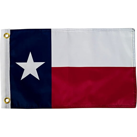 Texas Flag 12x18 Inches - Perfect for UTV ATV SxS Boats - Attach to Whip Lights or Flag Poles - Double Sided - Ulti Offroad