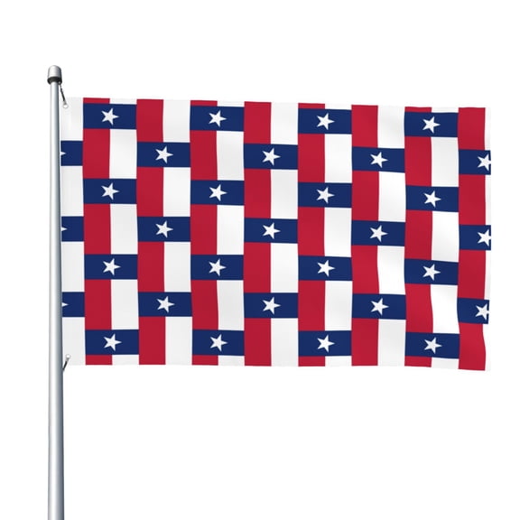 Texas Flag America 4x6 Feet Flag Polyester Double Stitched With Grommets For Outdoor Indoor Decor