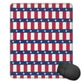 thumbnail image 1 of Texas Flag America Square Mousepad With Stitched Edges Mouse Mat For Gaming Office Laptop Computer Men Women 11.8"X19.8", 1 of 7