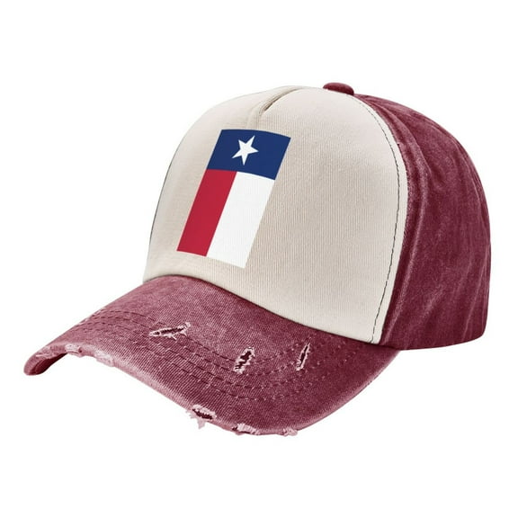 Texas Flag Distressed Baseball Cap Dad Hats for Men Women Vintage Trucker Hat Low Profile Ball Caps
