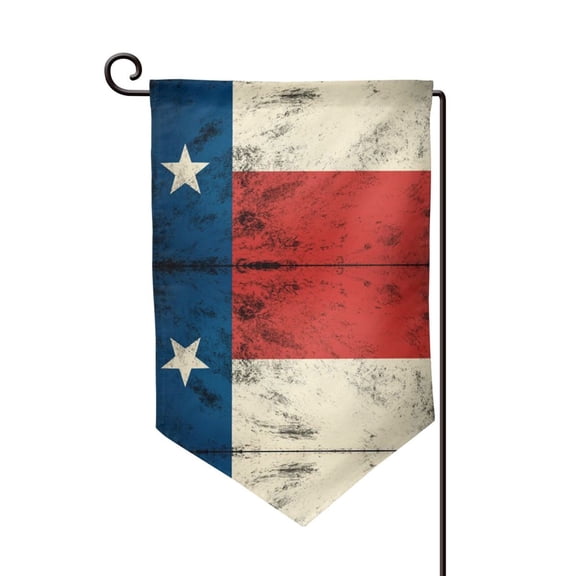 Texas Flag Distressed Garden Flag Double Sided Flags with Vivid Color for Yard Lawn Garden Decor 12.5 x18 Inch Sharp Corner
