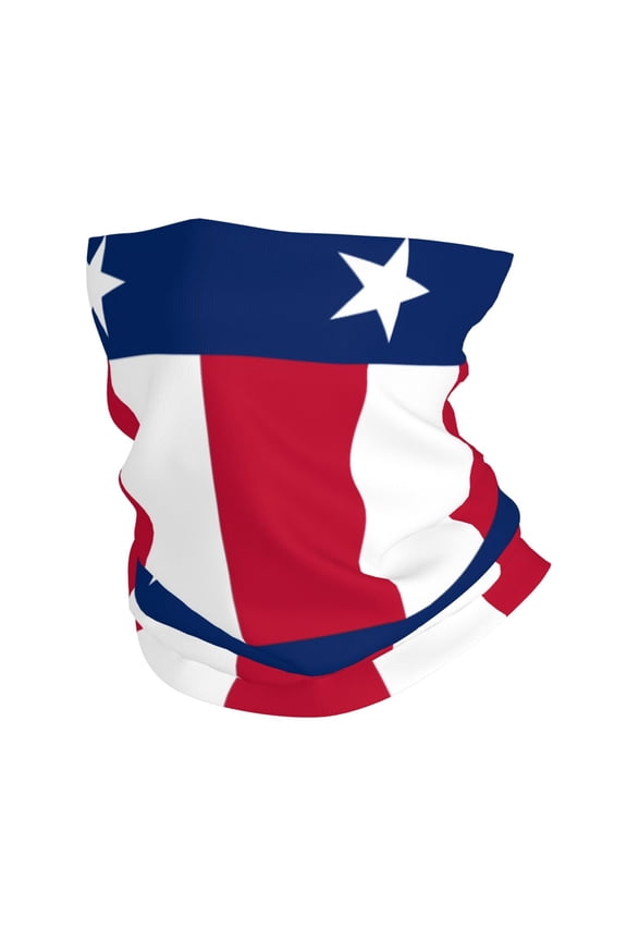 Texas Flag Face Mask Bandanas Neck Gaiter Headwear Magic Scarf Headband For Dust Sun Wind