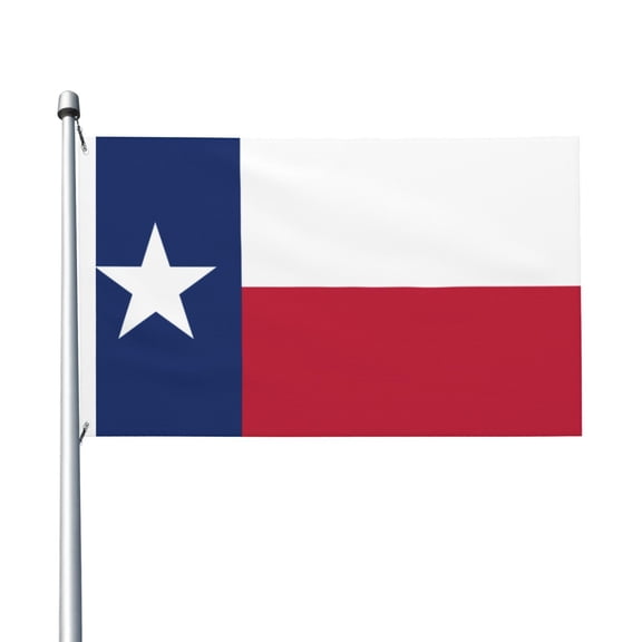 Texas Flag Flag Double Sided Printed 3x5 Ft Flag Banner Suitable For Yard Outdoor Party Decorative