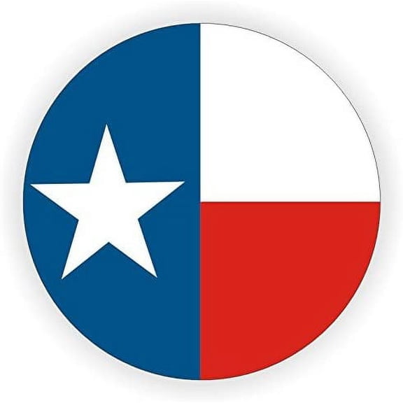 Texas Flag Hard Hat Sticker || Decal || Label Tool Lunch Box Motorcycle Helmet USA Stickers | Size: 2"