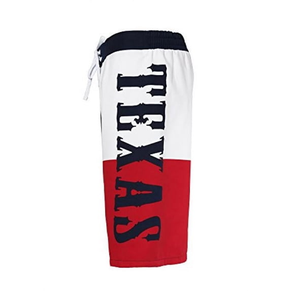 Texas Flag Mens Boardshorts (X-Large)