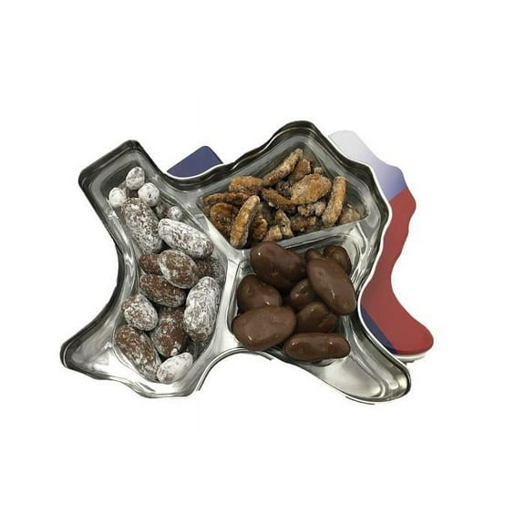Texas Flag Pecan Gift Tin