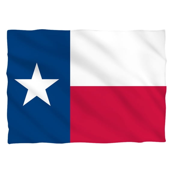 Texas Flag Pillow Case
