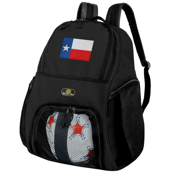 Texas Flag Soccer Backpack or Texas Volleyball Bag