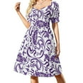 thumbnail image 1 of Texas - Floral Dress dress women elegant luxury women's summer dress 2024 Women's long dress chic and elegant evening dress, 1 of 7