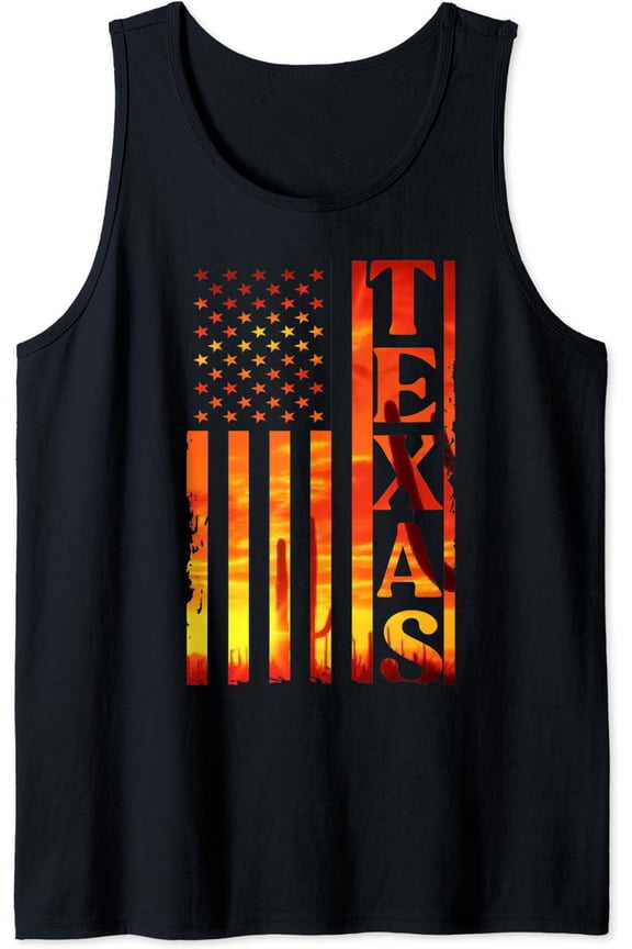 Texas Gift Huston Longhorn Rodeo Alamo San Antonio Howdy Tank Top Size S-3XL