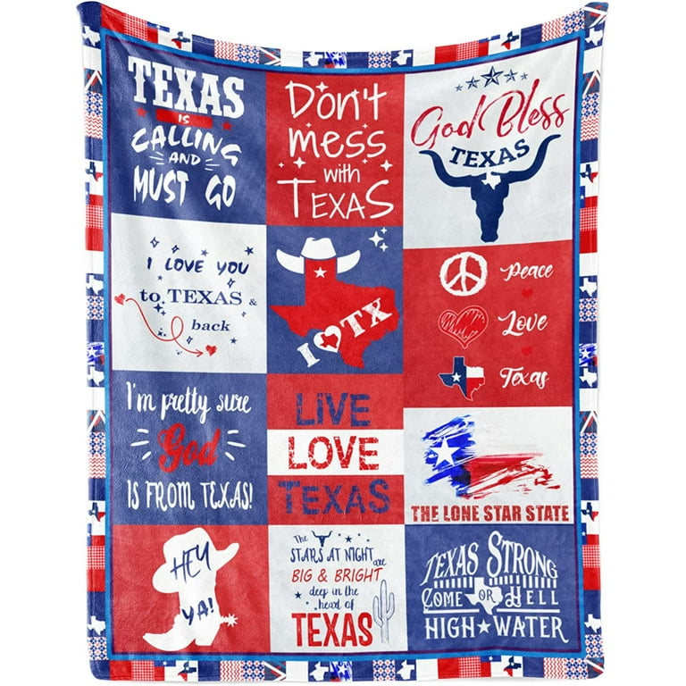 With Love Texas Blanket With Love Texas Blanket