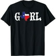 thumbnail image 1 of Texas Girl Country Western - Funny State Flag of Texas T-Shirt, 1 of 3