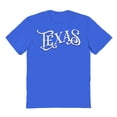 thumbnail image 1 of Texas Graphic Royal Men's Crewneck T-Shirt, 1 of 3