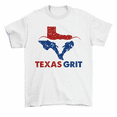 thumbnail image 1 of Texas Grit Longhorn Texan Home State T-Shirt Men Women Unisex, 1 of 2