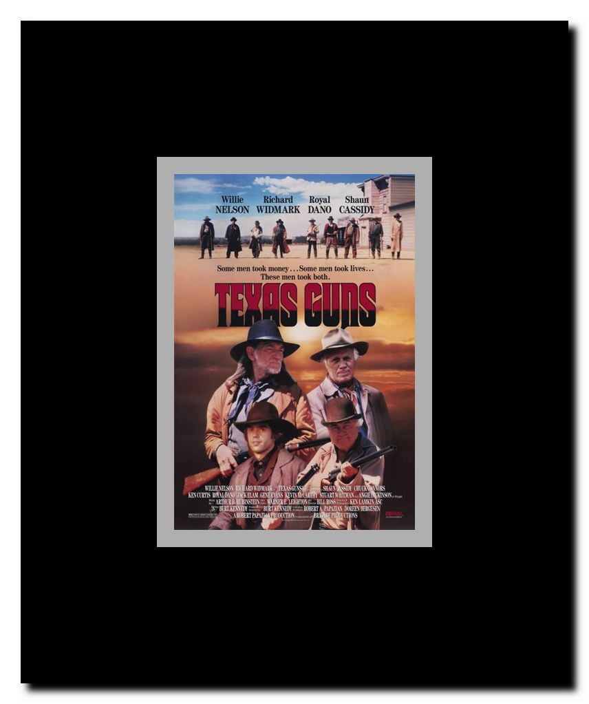 Texas Guns Framed Movie Poster