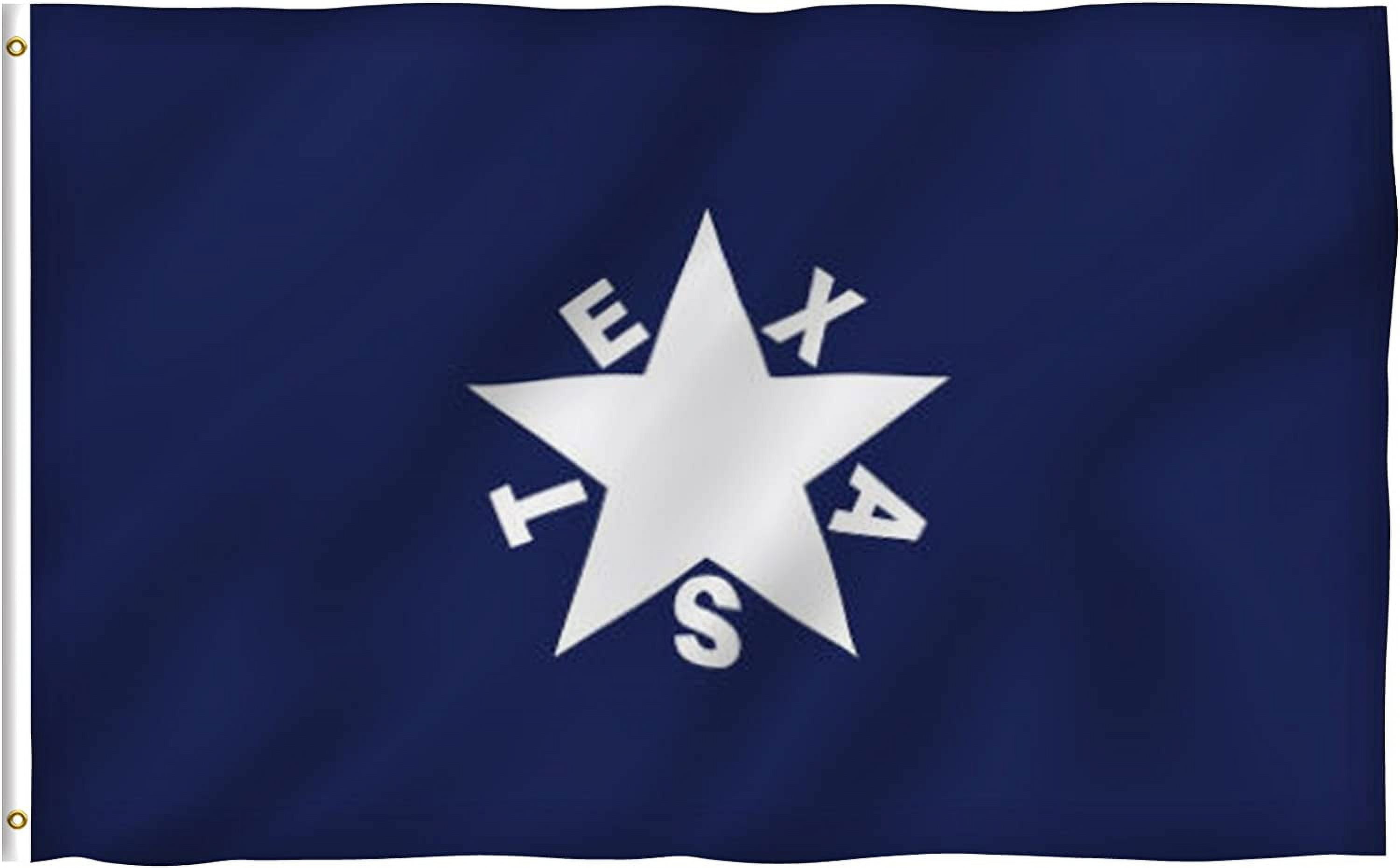 Texas History Flag Lorenzo De Zavala Blend AVIDFLAG - Walmart.com