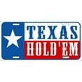 thumbnail image 1 of Texas Hold Em Poker License Plate Tags- X432, 1 of 1