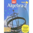 Pre-Owned Algebra 2 Texas Edition, HOLT, RINEHART AND WINSTON - Walmart.com
