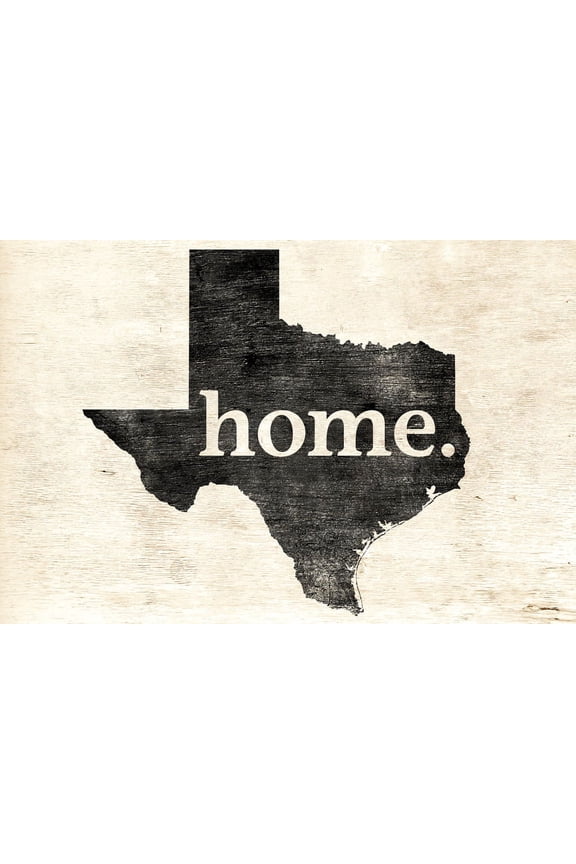 Texas Home Poster Print