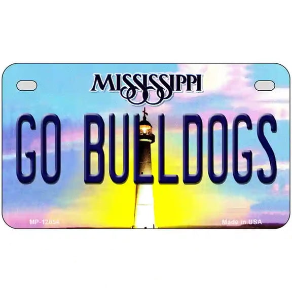 Texas Home State Outline Novelty License Plate 7" x 4" Motorcycle (MP)