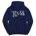 thumbnail image 1 of Texas Humor Graphic Navy Men's Crewneck Sweatshirt Hoodie, 1 of 1
