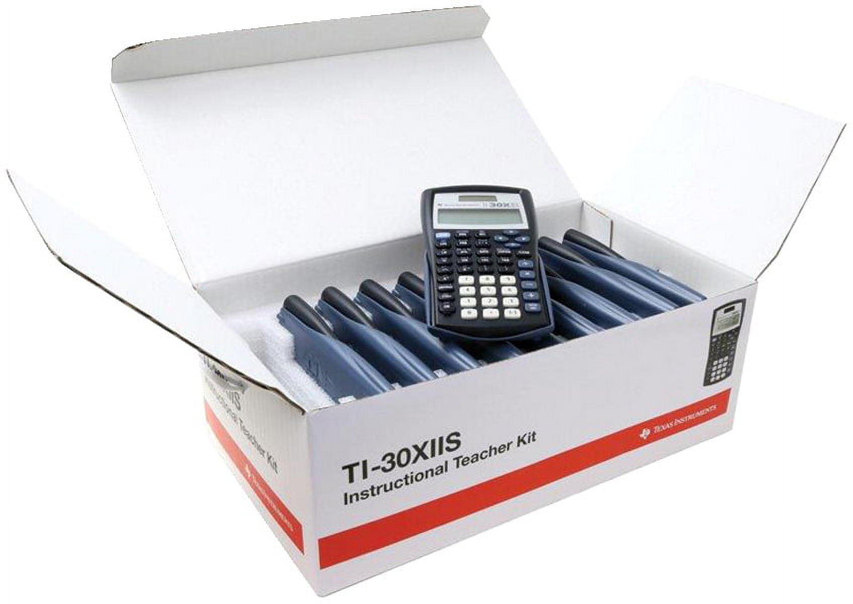 Texas Instruments 038121 2-Line Advanced Scientific Calculator Teacher Kit, Sine, Cosine, Pack Of 10
