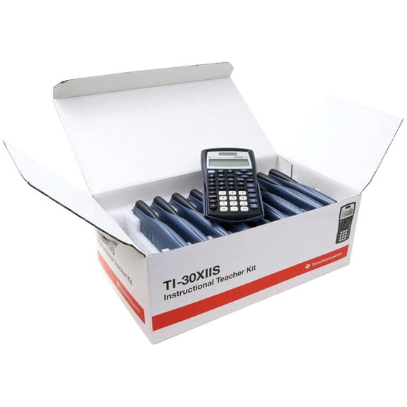 Texas Instruments 038121 2-Line Advanced Scientific Calculator Teacher Kit, Sine, Cosine, Pack Of 10