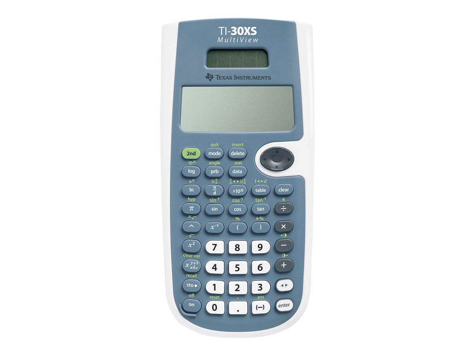 Texas Instruments-30XSMV 4-Line Dual PWR Scientific Calculator