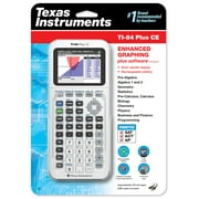 Texas Instruments Bright White TI-84 Plus CE Graphing Calculator