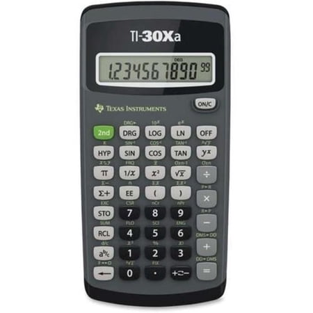 Texas Instruments 2376087 DDI Scientific Calculator - TI-30XA Model - Pack of 6