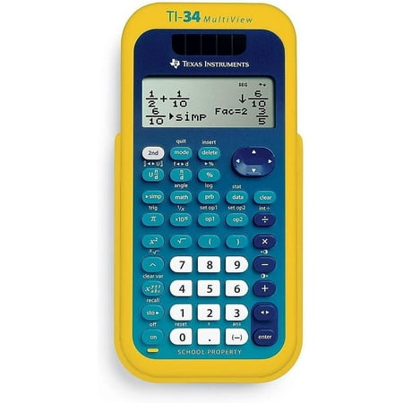 Texas Instruments MultiView TI-34 EZ Spot, Teacher Kit, Set of 10