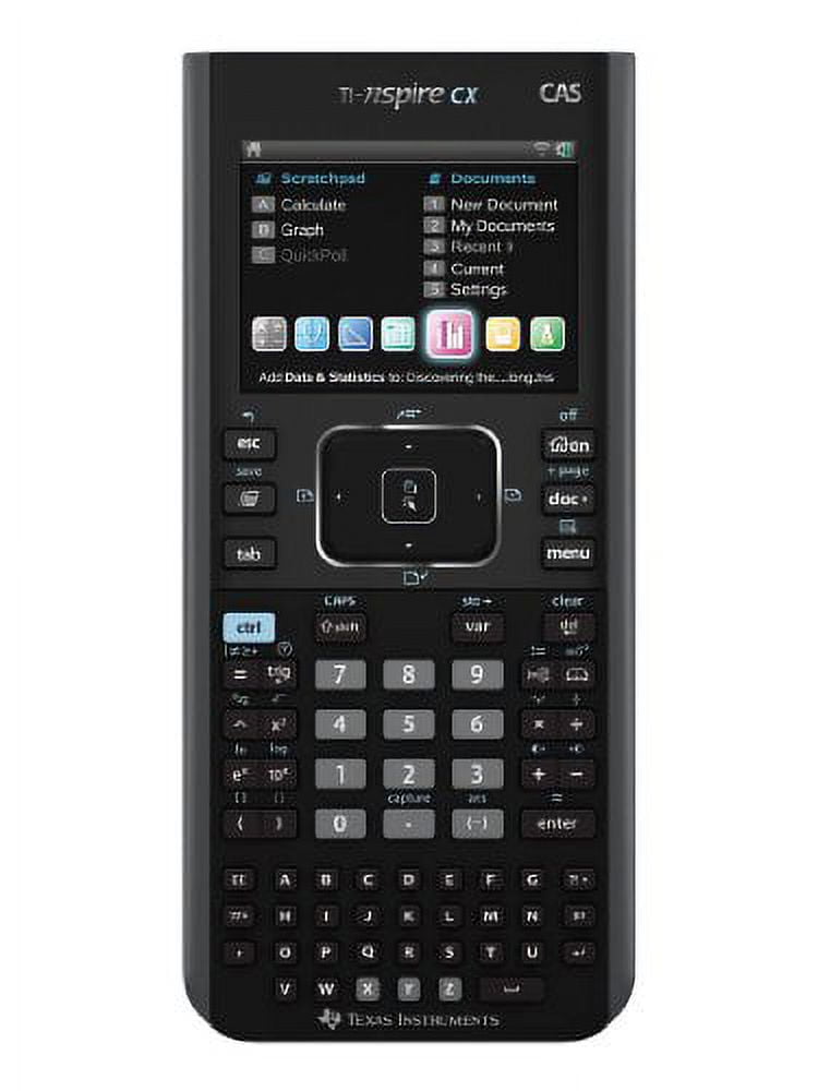 Texas Instruments Nspire CX CAS Graphing Calculator - Walmart.com