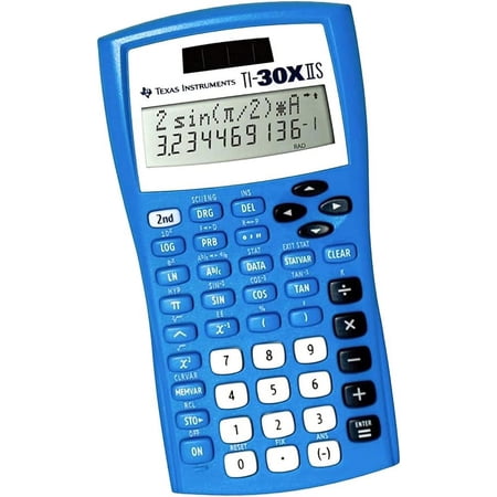 Texas Instruments TI-30X IIS Scientific Calculator, Blue