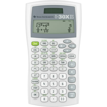 Texas Instruments TI30XIIS White