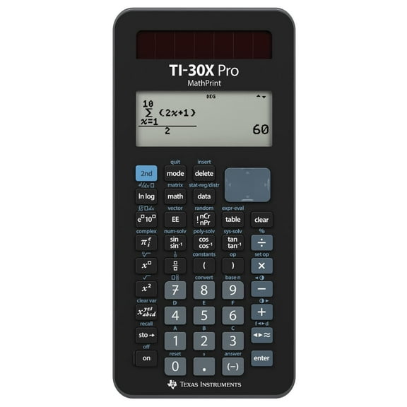 Texas Instruments - TI-30X Pro Mathprint Scientific Calculator Single