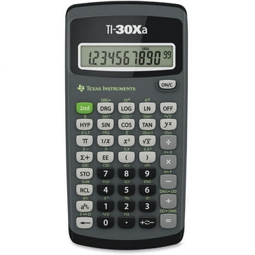 Texas Instruments TI-30XA Scientific Calculator for High School & Middle School classes.