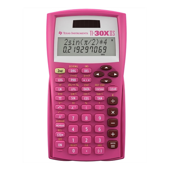 Texas Instruments TI-30XIIS Scientific Calculator Pink
