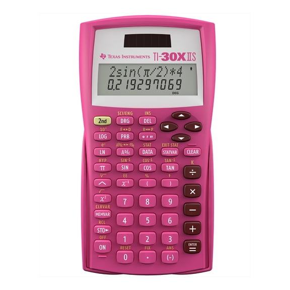 Texas Instruments TI-30XIIS Scientific Calculator Pink